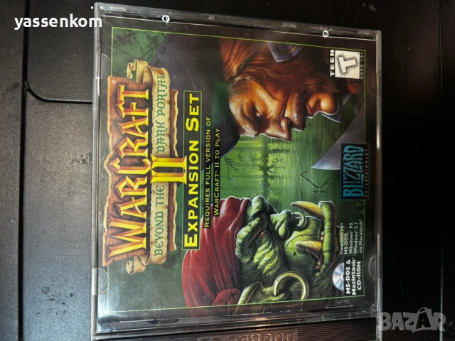 WarCraft II: Tides of Darkness и Beyond the Dark Portal Expansion Set PC Windows game - Vintage GC