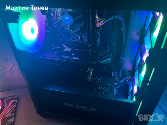 Геймърски компютър RX 6600 XT / i3-10100F / 16GB RAM / 750GB SSD / Win 11 Pro, снимка 8 - Геймърски - 54506053