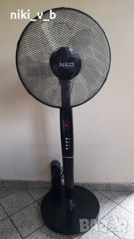 Вентилатор NEO FA-F70TR с дистанционно, снимка 2 - Вентилатори - 54726724