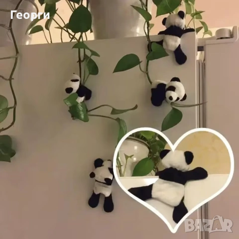 Плюшена Панда с магнити