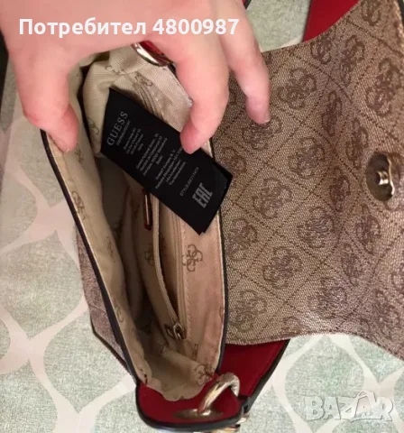 Дамска чанта Guess нова, снимка 2 - Чанти - 55589271