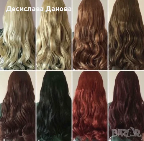 Екстеншъни от естествен косъм, снимка 2 - Аксесоари за коса - 55616959