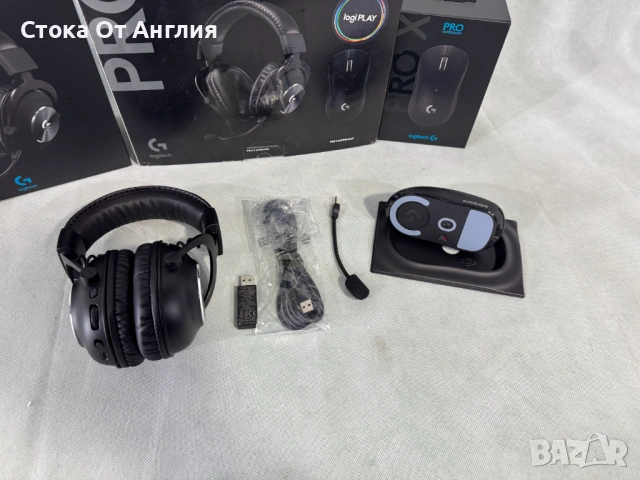 Мишка Logitech G Pro X Superlight и Слушалки Logitech G Pro, снимка 3 - Друга електроника - 49791449