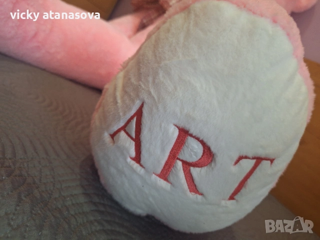 Голямо плюшемо мече Art-93, снимка 4 - Плюшени играчки - 54293621