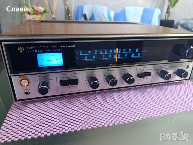 Stereo Receiver Kenwood KR-3130, снимка 3 - Ресийвъри, усилватели, смесителни пултове - 54818705