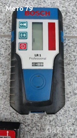 Hilti PRA 20 Приемник за ротационен лазер и Bosch LR 1,Стойка, снимка 4 - Други инструменти - 51552240