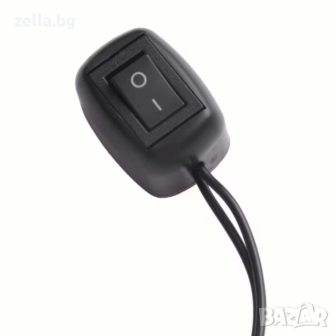 ON/OFF бутон за автомобил и мотор 12V/24V DC 10A с лепящ монтаж и 60 см кабел 10461, снимка 15 - Друга електроника - 54703451