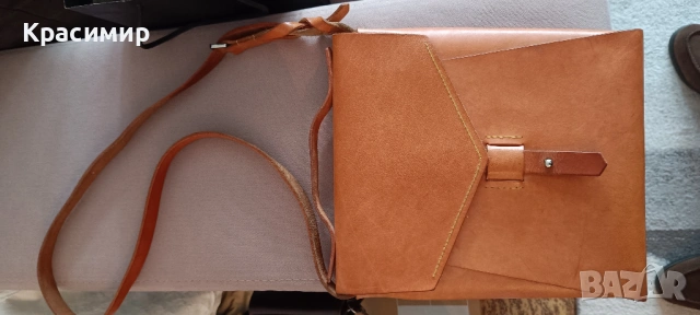 Чанта естествена кожа , снимка 2 - Чанти - 54088900