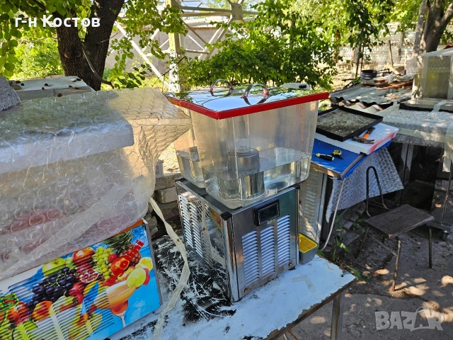 Сок и Айран машина тип Бъркалка 2х18 литра втора употреба , снимка 5 - Обзавеждане на кухня - 52550665