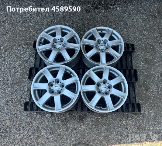 4бр.Алуминиева джанти RIAL 16цола 5x110 за Opel Corsa,Zafira,Meriva,Fiat,Alfa Romeo,Jeep