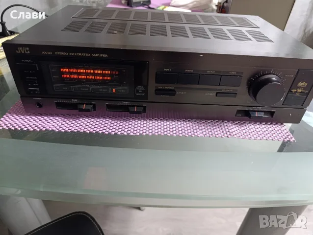 Усилвател JVC AX-33 BK , снимка 2 - Ресийвъри, усилватели, смесителни пултове - 55695498