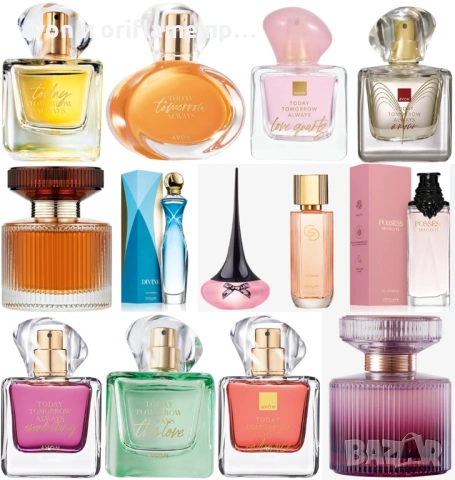 НАЛИЧНИ парфюми TTA Today, Love Quartz, Amour, Divine,Amber Elixir