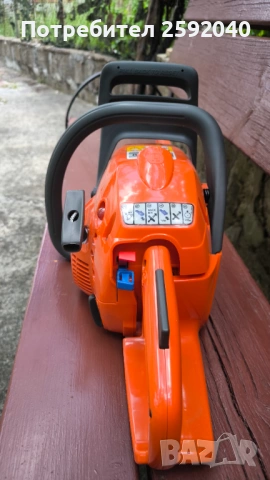 Нова моторна резачка Husqvarna 120 mark II, снимка 5 - Градинска техника - 54702099