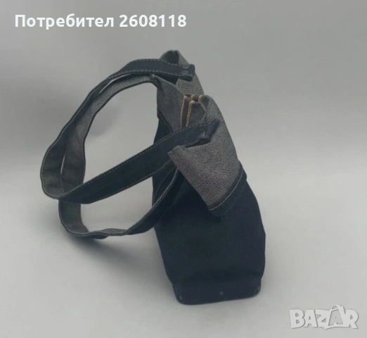 Чанта Levi's от деним с двойни презрамки – тип тоут , снимка 5 - Чанти - 54687226