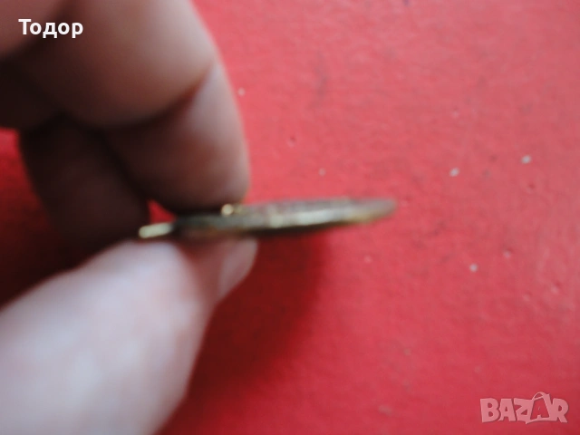 Бронзов поклоннически медальон висулка 3, снимка 4 - Колиета, медальони, синджири - 54098440