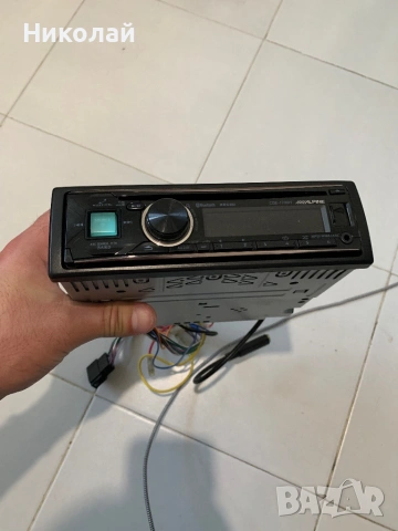 Авто Cd Alpine Bluetooth, снимка 4 - Аксесоари и консумативи - 54756052