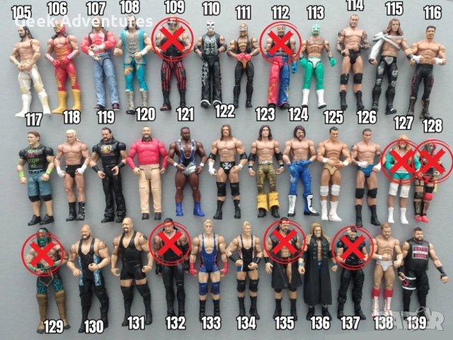 Кечисти Екшън Фигурки WWE Pro-Wrestling Кеч Играчки John Cena Randy Orton Brock Lesnar 3/3, снимка 4 - Фигурки - 46367335