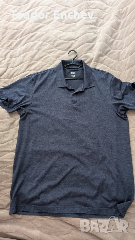 4 броя Тениски с яка polo Uniqlo Dry Ex,размер XL, снимка 5 - Тениски - 54930441