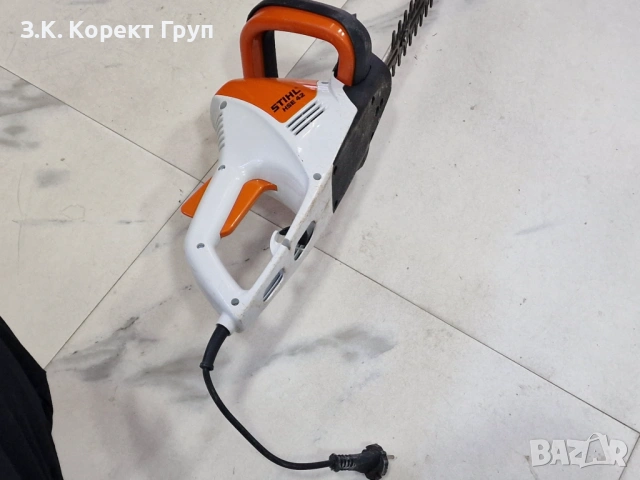Електрически храсторез STIHL HSE 42 420 W, 45 см, снимка 5 - Градинска техника - 54222899