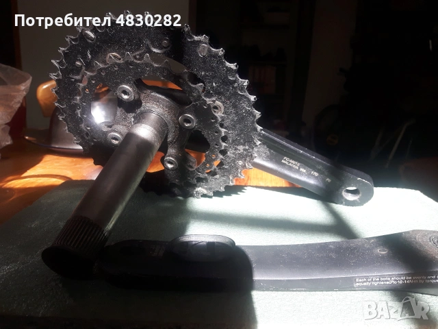 Deore Курбели-FC-M615 170mm/ 40-28, снимка 13 - Части за велосипеди - 55072846