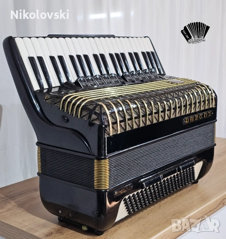 Акордеон Hohner Atlantic IV Deluxe , снимка 3 - Акордеони - 54187297
