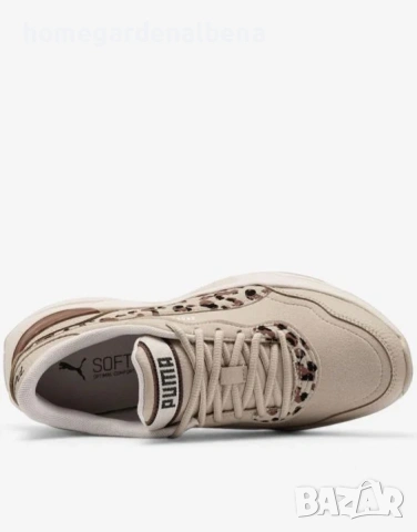 PUMA Cassia Rose I Am The Drama Дамски Маратонки – Бежови – Еко Кожа – SoftFoam+ – №37.5 / №42, снимка 5 - Маратонки - 54571693