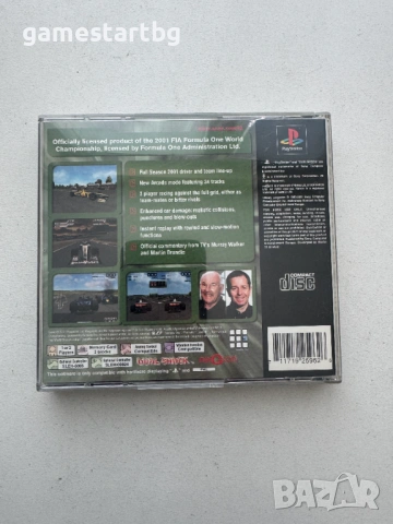 F1 Formula one 2001 за PS1, снимка 2 - Игри за PlayStation - 54527931