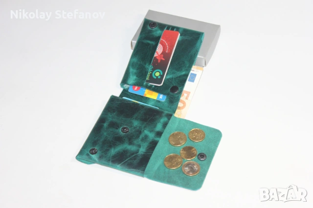 Класически оригами портфейл , снимка 4 - Портфейли, портмонета - 54283148