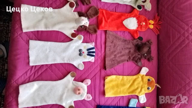 Кукли ръкавици за куклен театър , снимка 3 - Образователни игри - 55553377