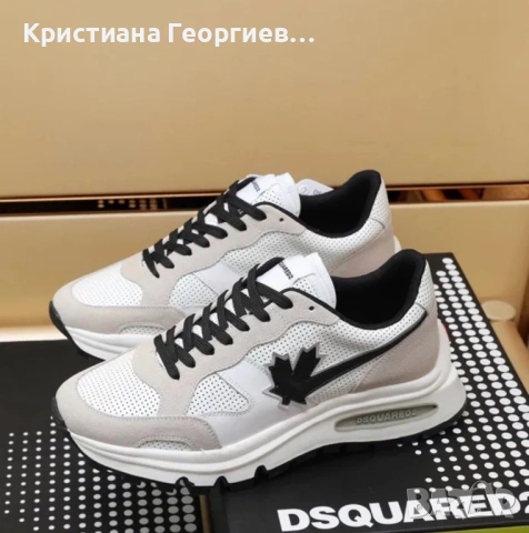 Мъжки маратонки Dsquared2 44 номер, снимка 3 - Маратонки - 54011483