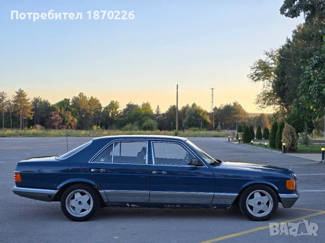 Mercedes Benz S 280 1980г, снимка 6 - Автомобили и джипове - 54689291
