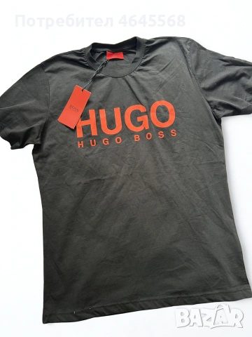 Мъжки тениски HUGO, снимка 3 - Тениски - 55153581