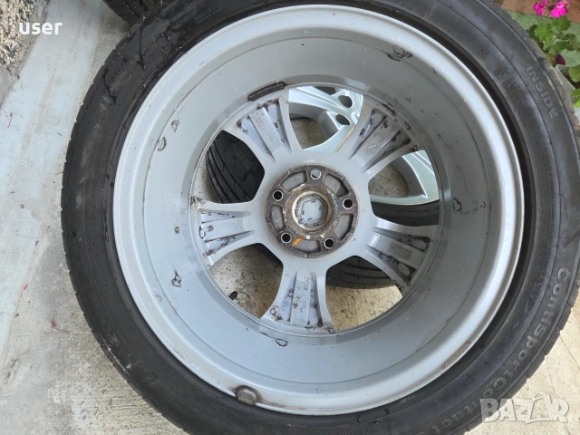 17" Оригинални джанти за Рено Меган Сценик 3 Renault Megane Scenic 3 5x114.3, снимка 9 - Гуми и джанти - 55258407