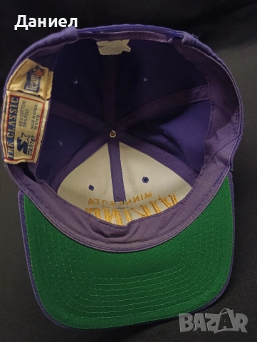 Винтидж шапка Minnesota Vikings x Starter, снимка 6 - Шапки - 55032877
