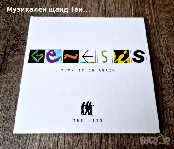 Компакт Дискове - Поп Рок: Genesis – Turn It On Again - The Hits - CD Cartoon Sleeve