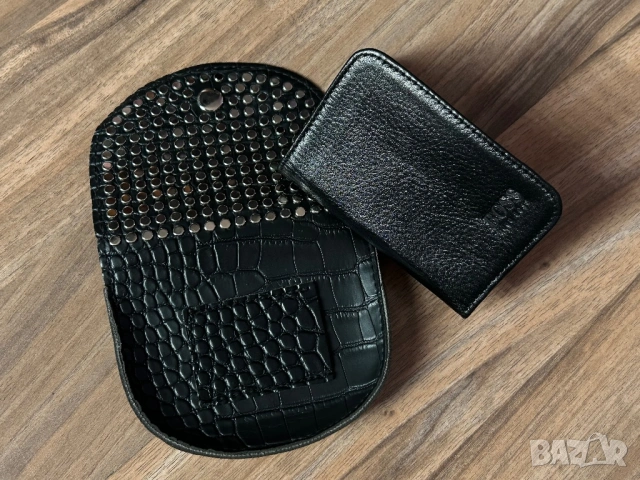 Нови картодържател Hugo Boss и портмоне, снимка 3 - Портфейли, портмонета - 54906341