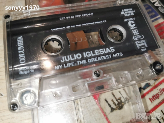 JULIO IGLESIAS-ORIGINAL TAPE 1905261958H2E6R, снимка 6 - Аудио касети - 54609466