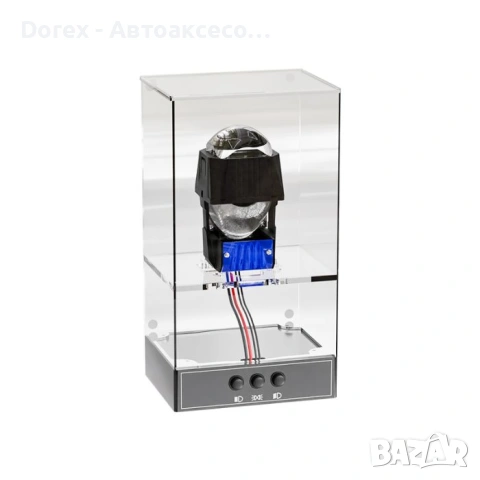 Кутия за тестване на лупи за фарове PA1208 – демонстрационен стенд Bi-LED, снимка 3 - Аксесоари и консумативи - 53984834