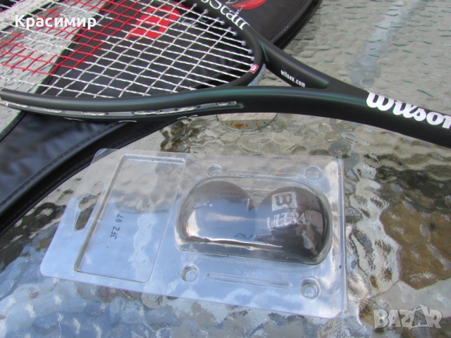 Ракета за скуош Wilson Pro Staff Titanium, снимка 17 - Тенис - 54716495