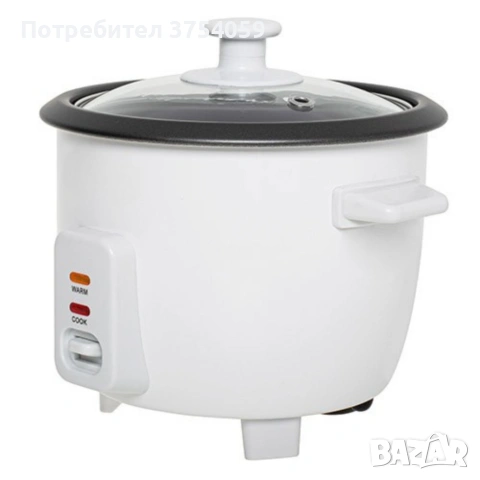 Компактна оризоварка 0.6L – Перфектен ориз всеки път, 300W, Автоматично поддържане на топлина, снимка 6 - Уреди за готвене на пара - 55155453