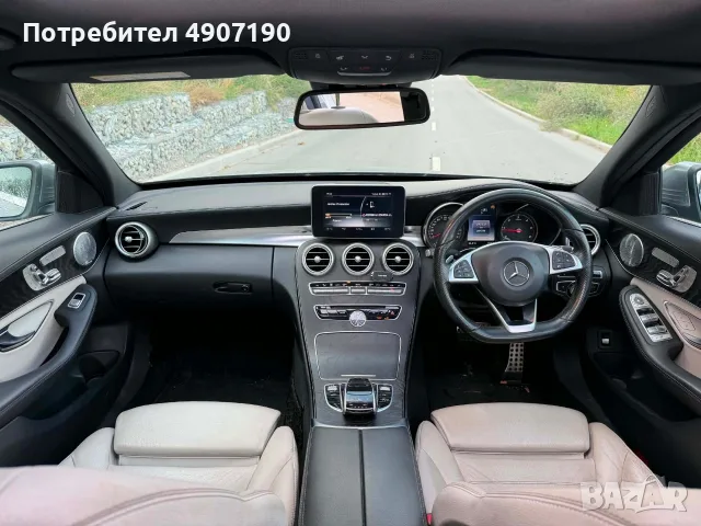 НА ЧАСТИ !!  W205 ом651 2.2 дизел бърмастър, панорама , ел багажник , въздушно окачване , лед стопов, снимка 6 - Части - 55647509
