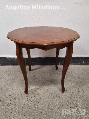 Маса с дърворезба Луи XV 