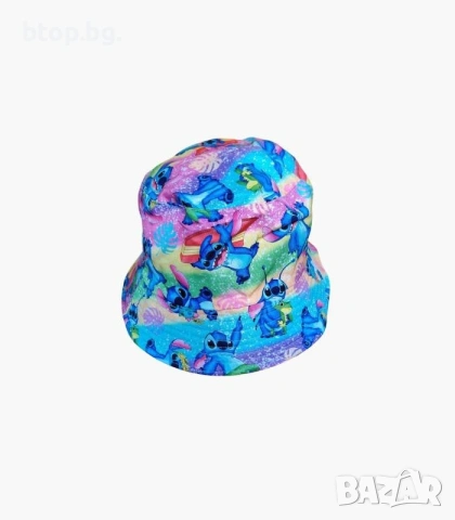 Лятна шапка Stitch , снимка 3 - Шапки, шалове и ръкавици - 55080318
