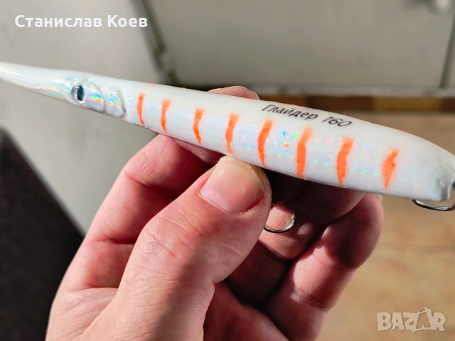 воблери за морски рибилов Глайдер 160, снимка 2 - Такъми - 54358104