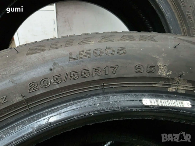 2бр зимни гуми 205/55/17 BRIDGESTONE L05793, снимка 4 - Гуми и джанти - 54696632