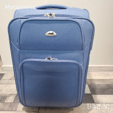 Текстилен куфар Grand Ghepard, снимка 6 - Куфари - 54230235