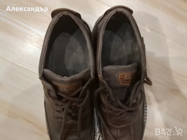 Мъжки обувки Real естествена кожа 42 номер, снимка 4 - Официални обувки - 55355324