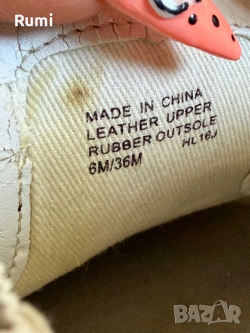 Оригинални кожени бели кецове  МК ! 36 н, снимка 10 - Кецове - 50925203