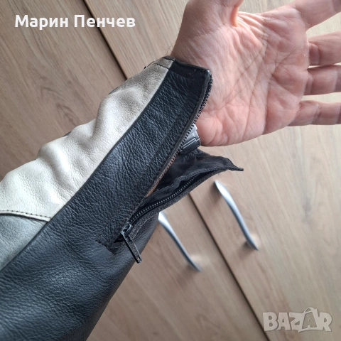 Кожено мото яке Hein Gericke XL, снимка 8 - Якета - 55232331