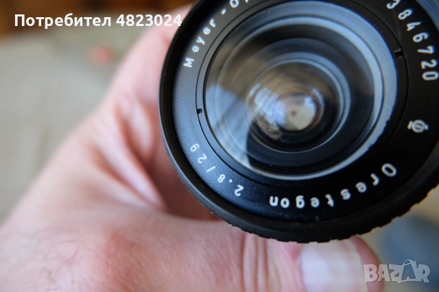 Meyer Optik Gorlitz Orestegon 29mm f2.8 Lens. M42 Mount, снимка 8 - Обективи и филтри - 54552411